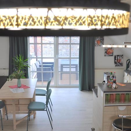 Grosses Offenes Loft Oder Kleine Gemuetliche Wohnung Mit Balkon Вольмирштедт Экстерьер фото