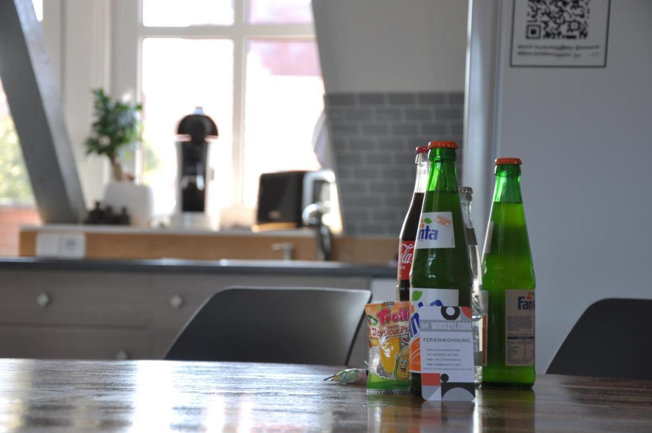 Grosses Offenes Loft Oder Kleine Gemuetliche Wohnung Mit Balkon Вольмирштедт Экстерьер фото